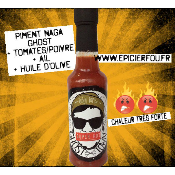 Ghost Town Sauce piquante forte Naga