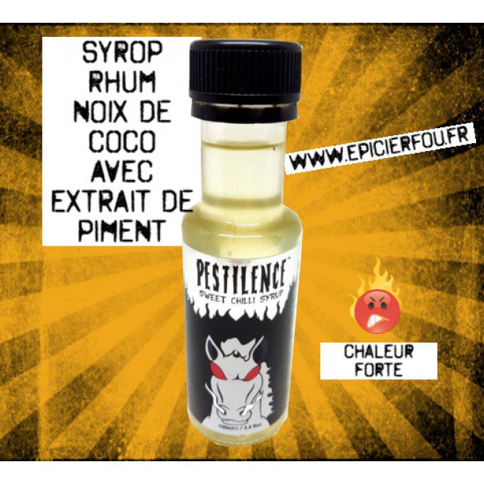 Sirop piment Rhum noix de coco Pestilence