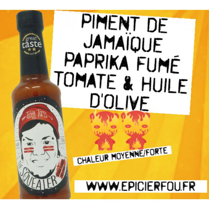 The Squealer Sauce Piquante Scotch Bonnet & Paprika