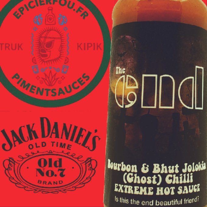 The End Sauce piquante forte au Jack Daniel's