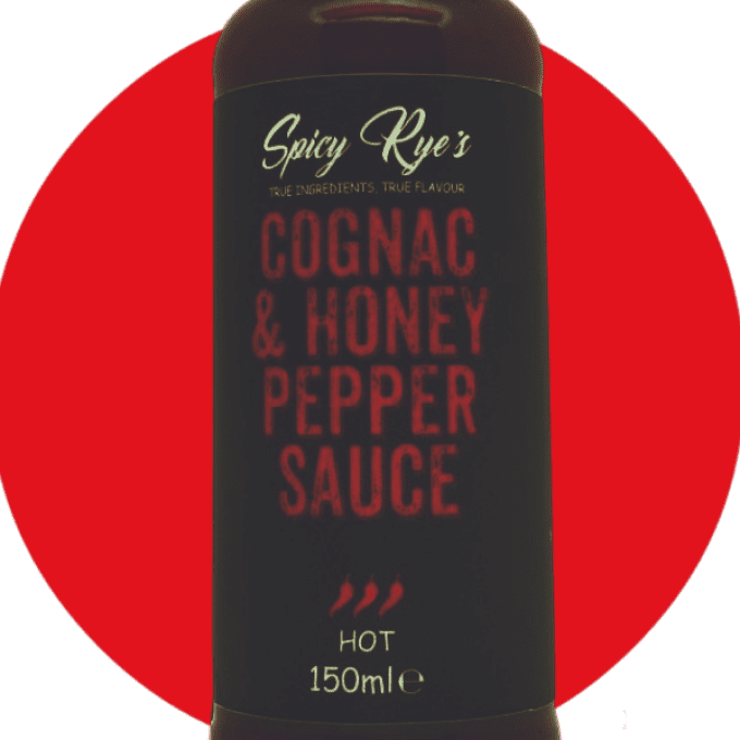 SPICY RYE'S Sauce Piquante Miel Cognac