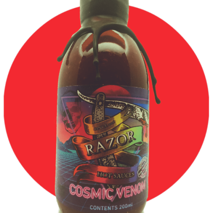 Razor Cosmic Venom Hot Sauce