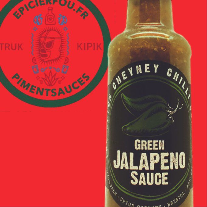 Sauce piquante Piment Vert Jalapenos et Ail