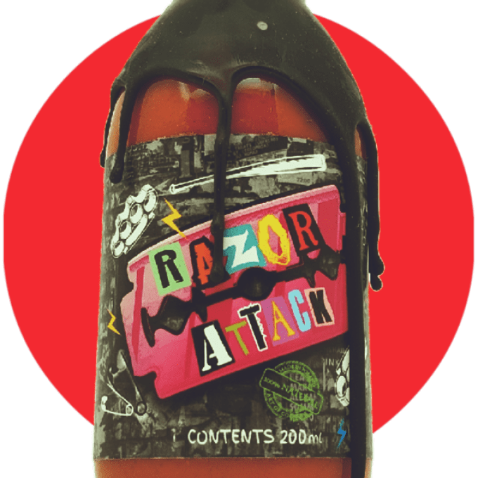 Sauce piquante Punk Razor Attack