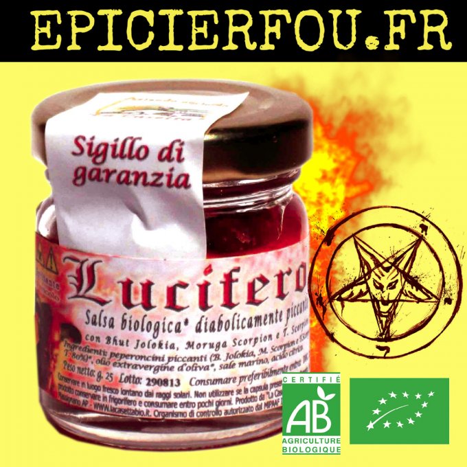 Lucifer Crème piments Extrêmes BIO