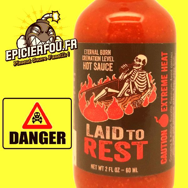 LAID TO REST extrême hot sauce