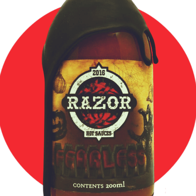 RAZOR Fearless Habanero Oignons Caramélisés & Ail Noir