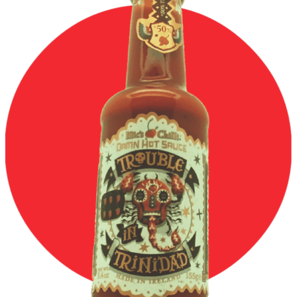TROUBLE IN TRINIDAD Sauce forte piment Scorpion