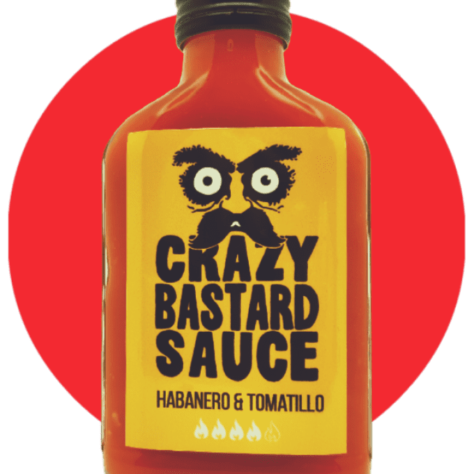 Crazy Bastard Sauce Habanero & Tomatillo