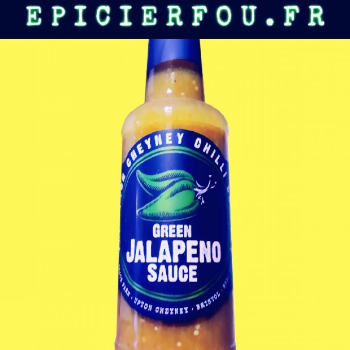 Sauce piquante Piment Vert Jalapenos et Ail