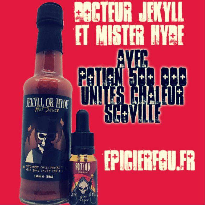 JEKYLL & HYDE Sauce Chipotle avec Potion extrême
