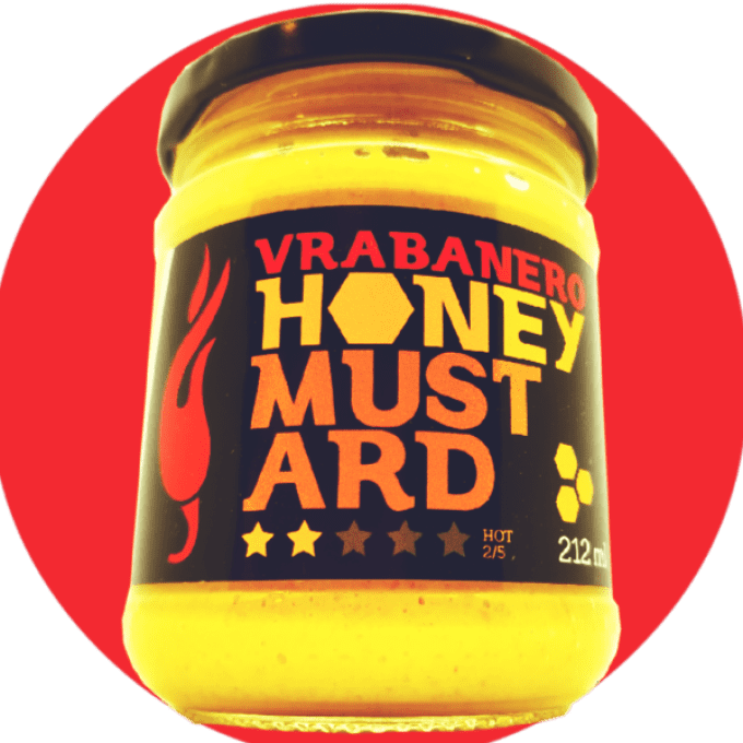 Moutarde Piment Habanero & Miel
