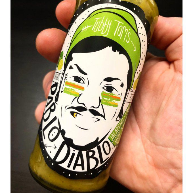 Sauce piment Jalapeno vert PABLO DIABLO