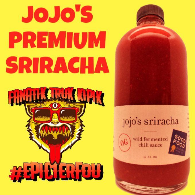 JOJO'S Sriracha rouge