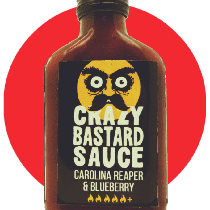 Coffret de 3 sauces pimentées Crazy bastard sauce