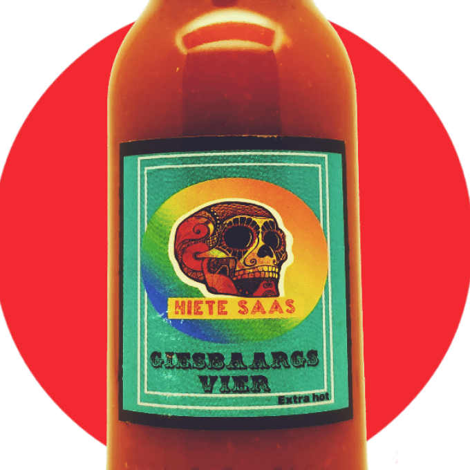 Giesbaargs Vier Carolina Reaper Jaune & Rouge