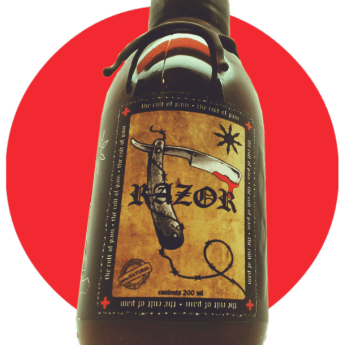 RAZOR CULT OF PAIN Sauce extrême