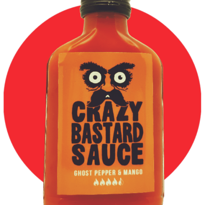 Crazy Bastard Ghost Pepper Mango Sauce - Acheter online