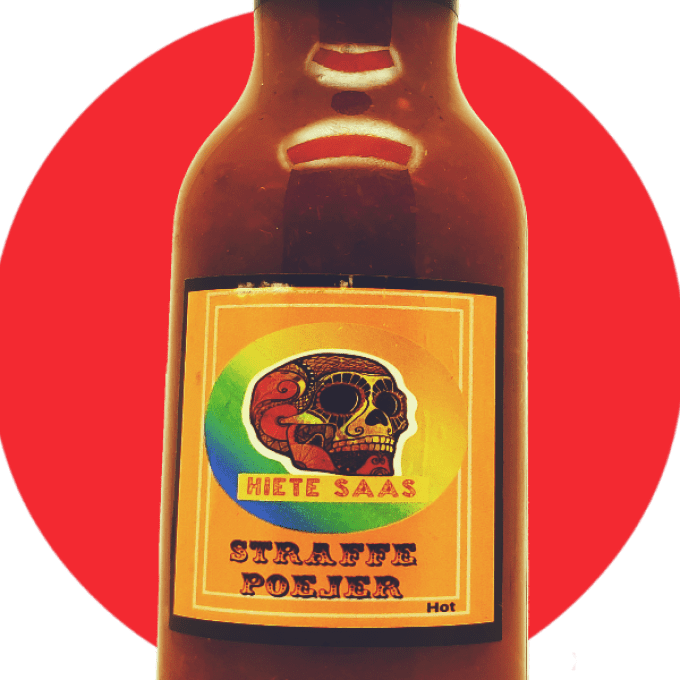 Straffepoejer Sauce piment Scorpion & pomme