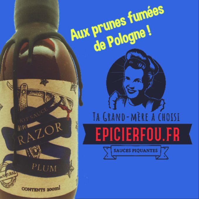 Razor Plum Habanero Prune fumée