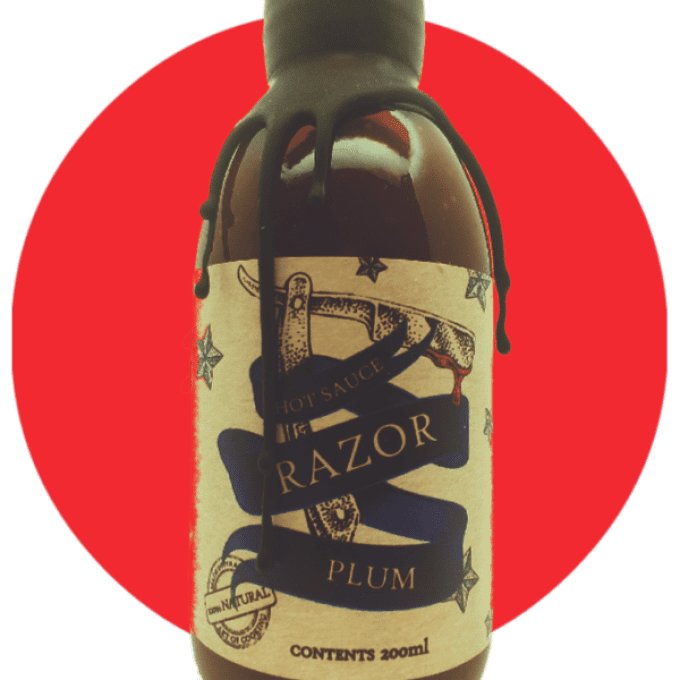 Razor Plum Habanero Prune fumée