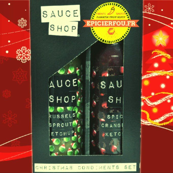 SAUCE SHOP Duo Ketchup de Noël