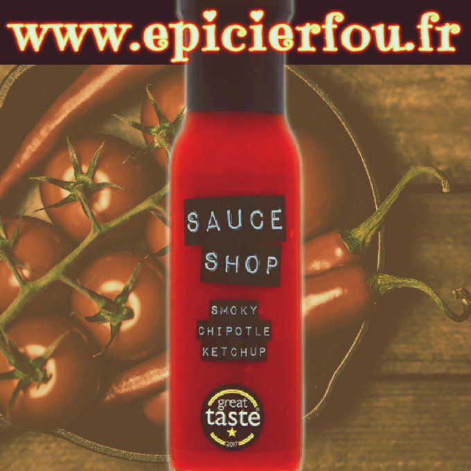 SAUCE SHOP Smoky Chipotle Ketchup 