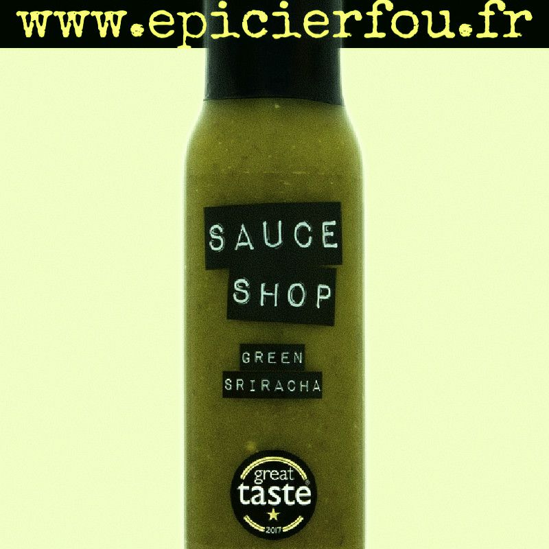 sauce piquante piment jalapeno vert et ail - epicier fou