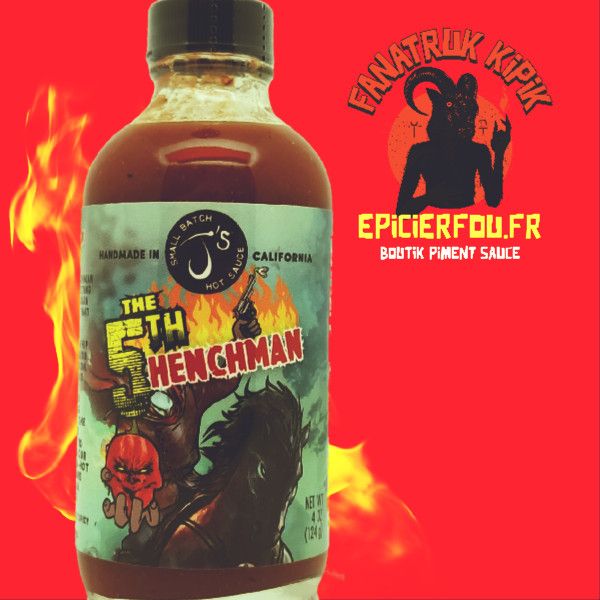 The 5th Henchman sauce piquante Scorpion & Reaper