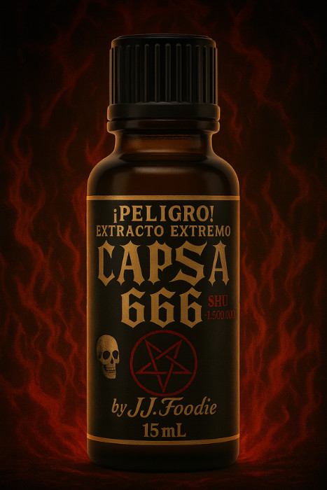 Extrait de piment Capsa 666 en flacon 1,5M SHU