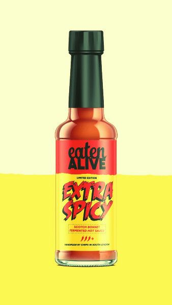 Illustration sauce piment fermenté Scotch Bonnet – saveur forte, fermentation 6 mois – EPICIERFOU.FR