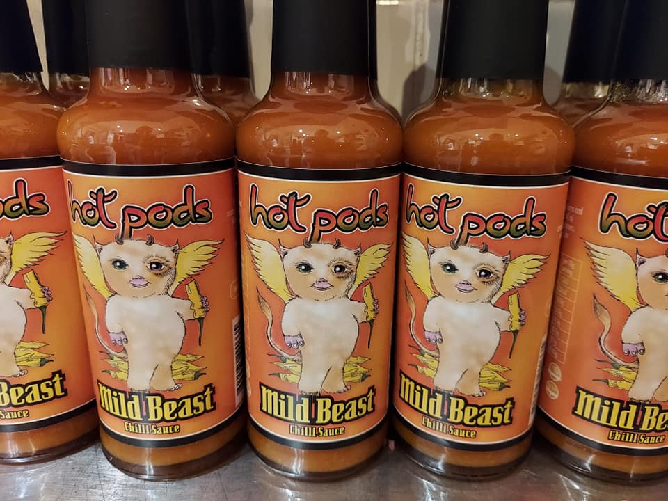 mild beast sauce piquante douce