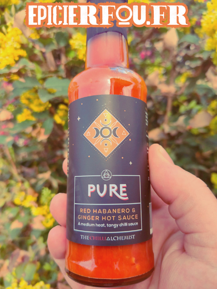 pure sauce piquante habanero gingembre carotte