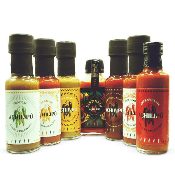 Sauces piquantes artisanales ACHILIPÚ – spécialités d’Andalousie élaborées avec des piments cultivés dans la Sierra de Huelva