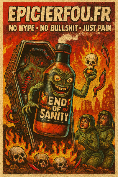 Sauce Carolina Reaper Coffret limité avec tattoo & sticker, l’expérience infernale !