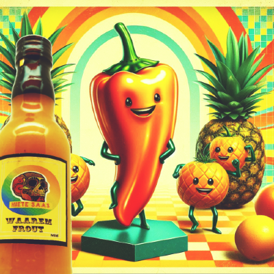 sauce piment habanero ananas mangue