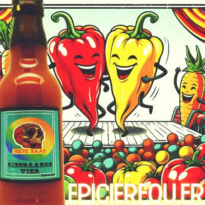 sauce piment carolina reaper jaune